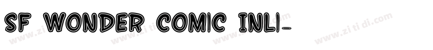SF Wonder Comic Inli字体转换